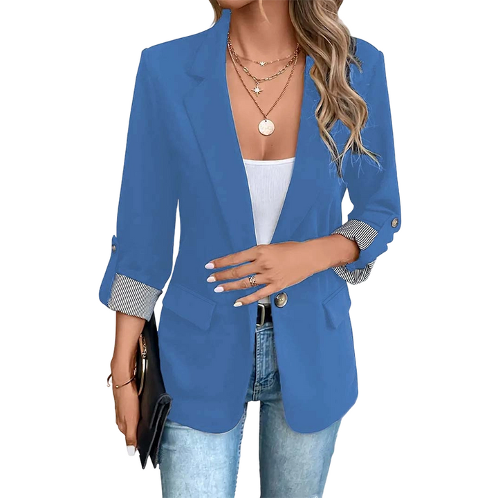 Neravelle - Taillierter Blazer mit aufgerollten Ärmeln