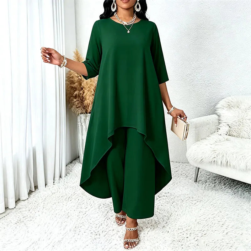 Laurivelle - Soft-Touch Plus Size Maxikleid
