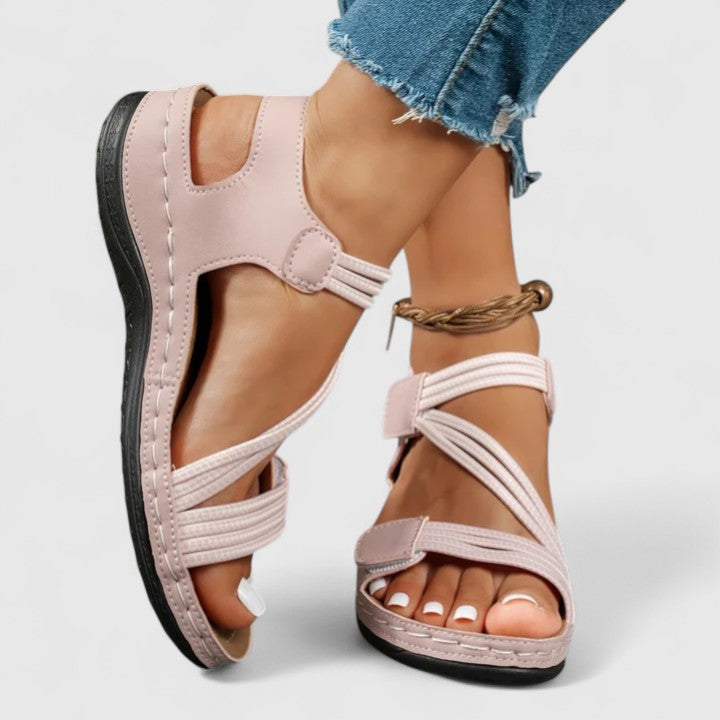 Francine - gepolsterte orthopädische Sandalen