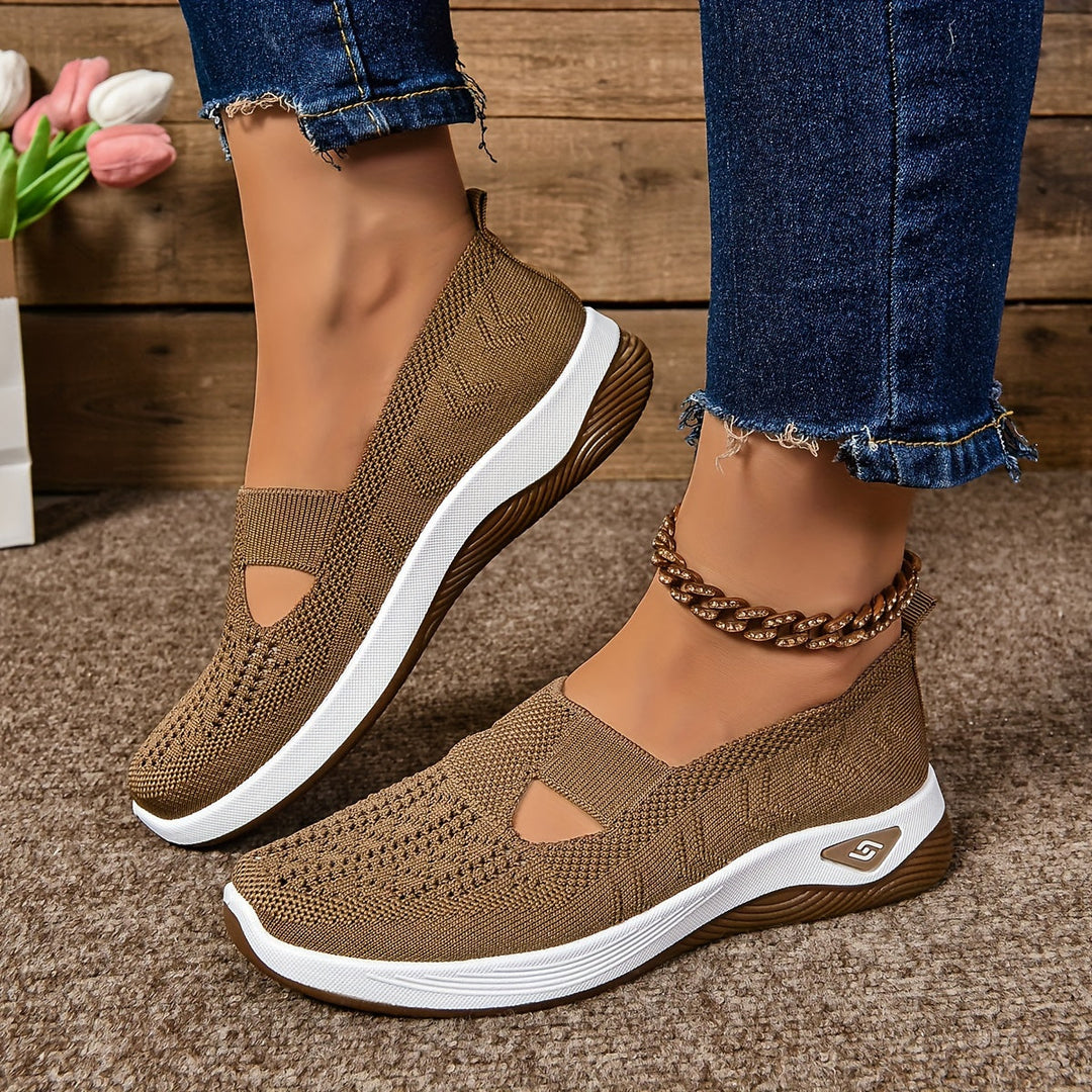 Yalia - Gepolsterte Walkingschuhe
