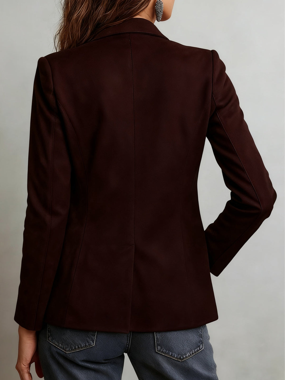 Mirevalle - Maßgeschneiderter Wildlederblazer im Vintage-Stil