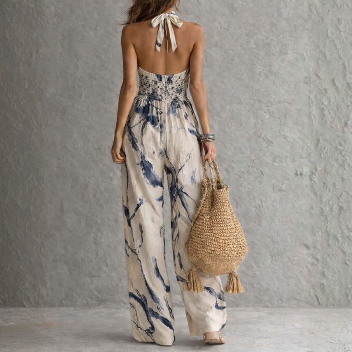 Elodiea - Leichter Jumpsuit mit Tinten-Effekt