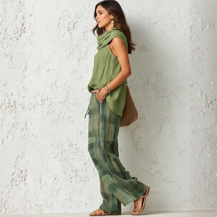 Bernice - Lässiges zweiteiliges Hosen-Set