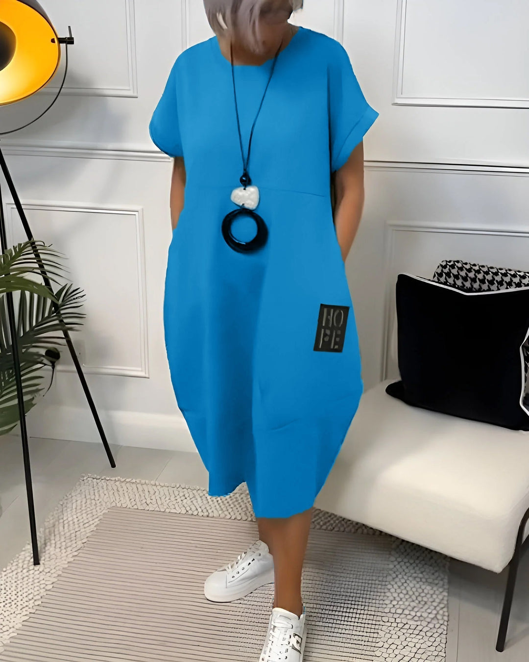 Kalista - Soft-Touch-Midikleid