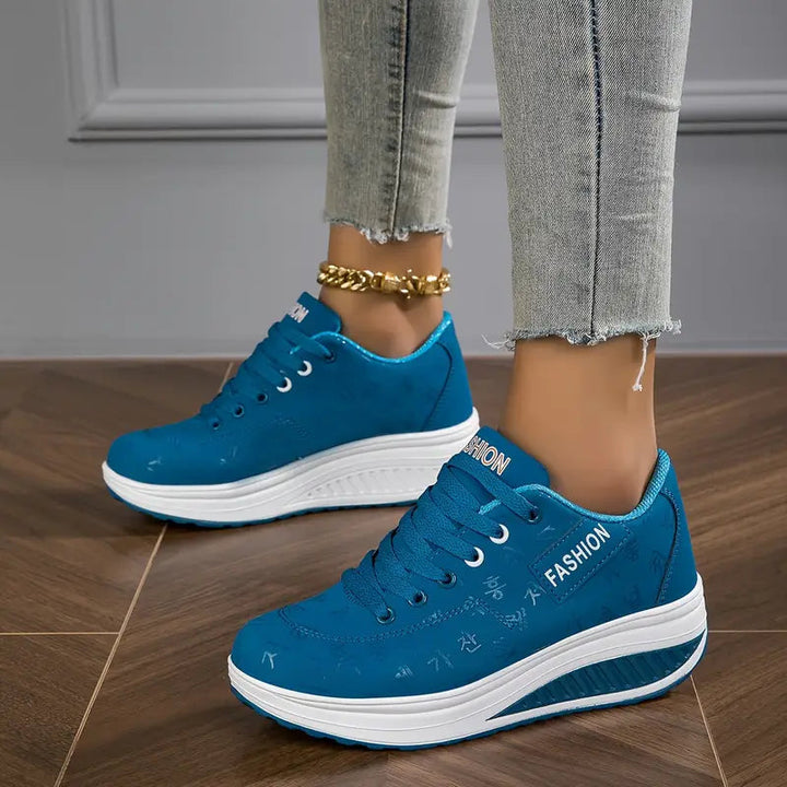 Qira - Plateau-Schnürschuhe