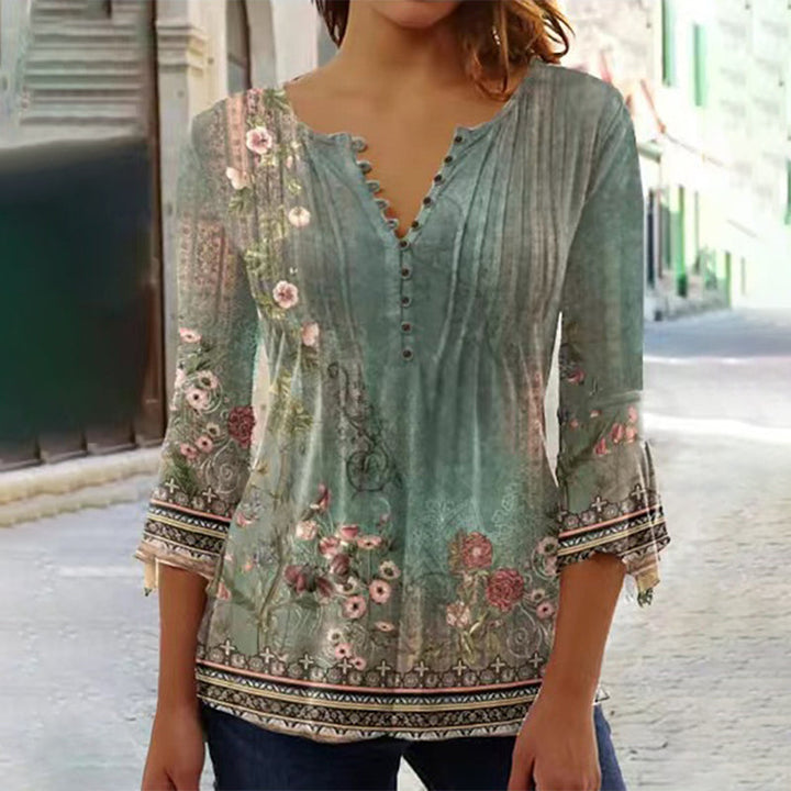 Devika - Bluse mit Floralprint