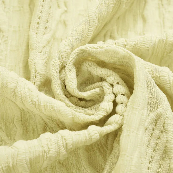 Delienne - Weiche Ajour-Strickjacke