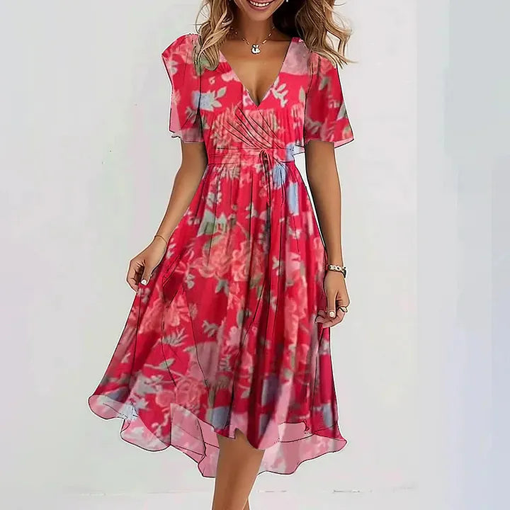 Falyne - Luftiges Midikleid