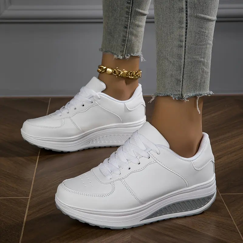 Qira - Plateau-Schnürschuhe