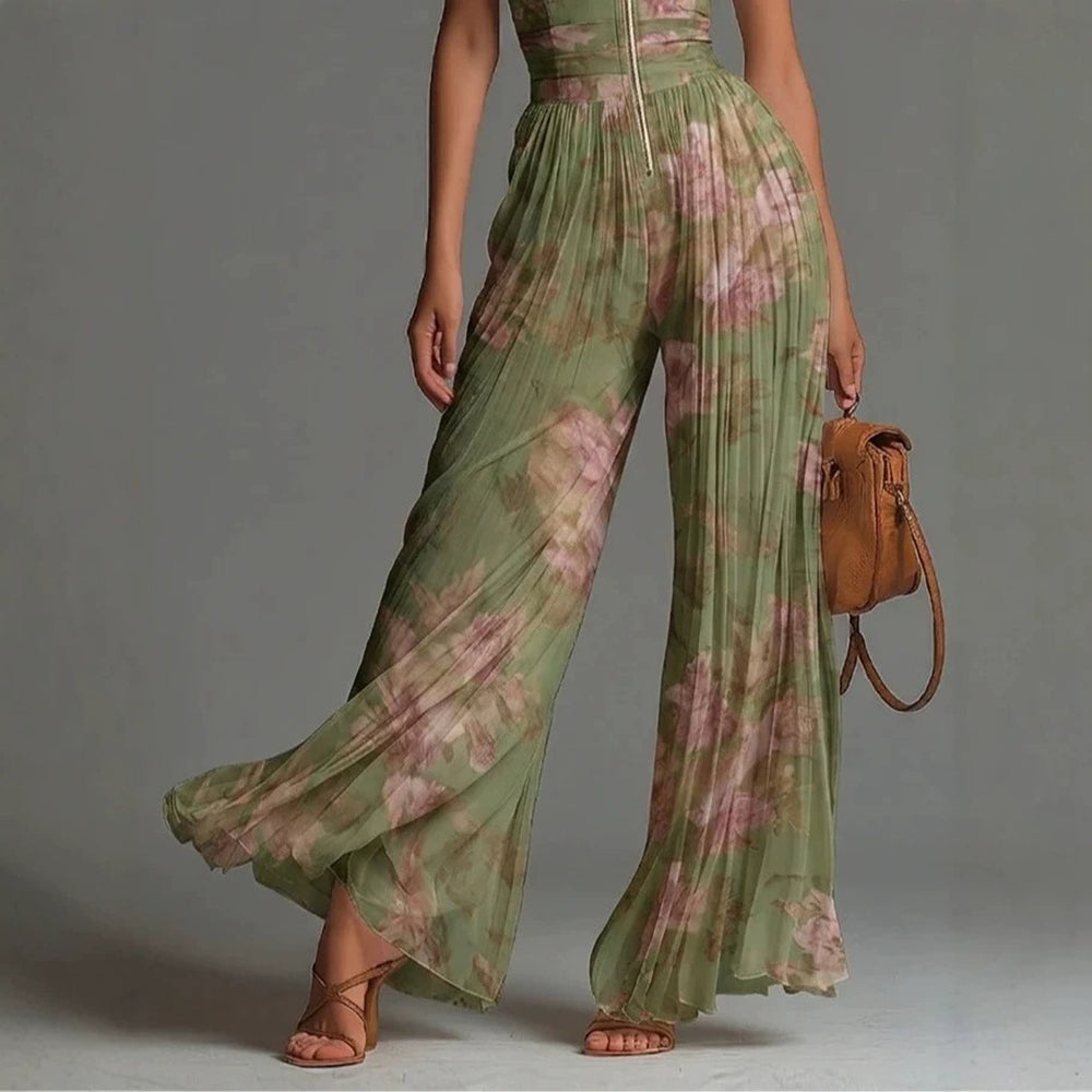 Thessalien - Weitbeiniger Soft-Touch-Jumpsuit