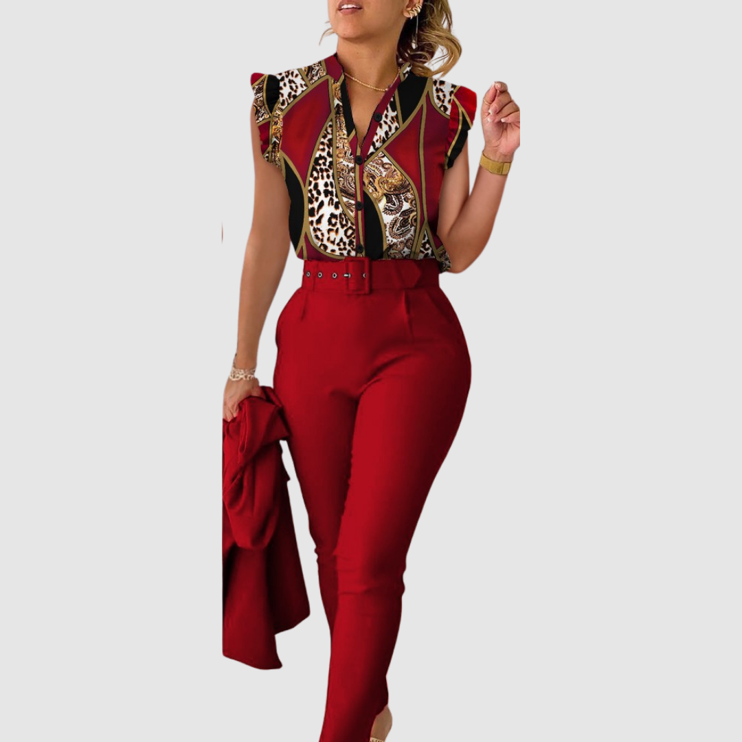 Ginevra - Zweiteiliges Boho-Set mit weicher Haptik