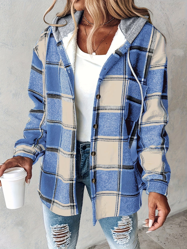 Genevessa - Kapuzen-Hemdjacke mit weicher Haptik