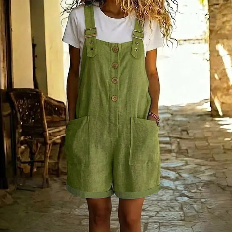Kiara - Leichter Utility-Jumpsuit