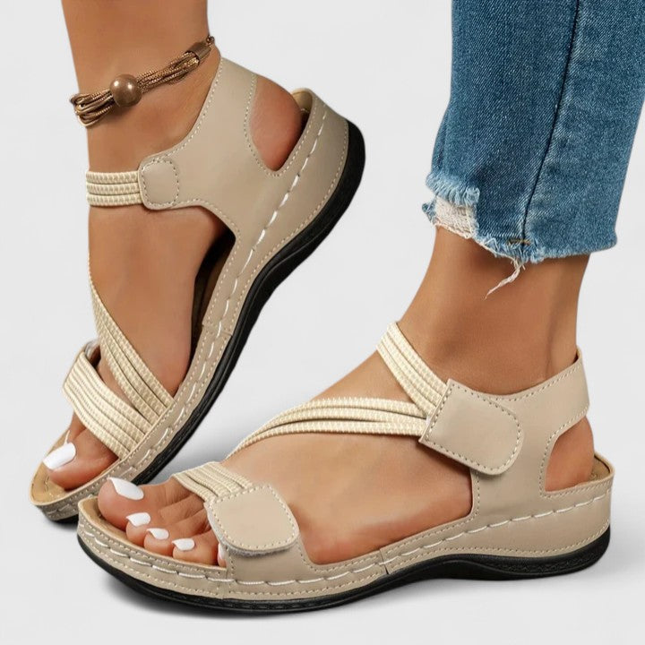 Francine - gepolsterte orthopädische Sandalen
