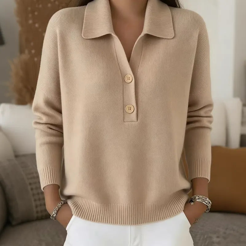 Belisara - Softtouch V-Ausschnitt-Pullover