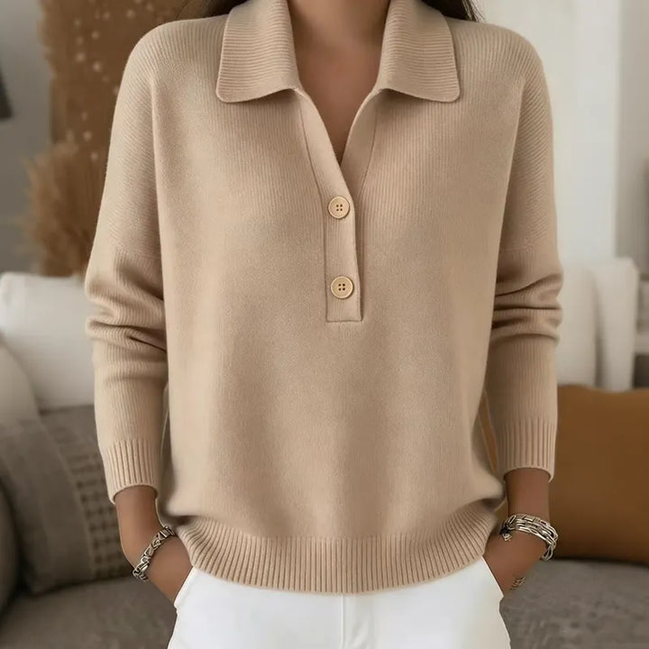 Marcellisse - Extraweicher V-Ausschnitt-Pullover