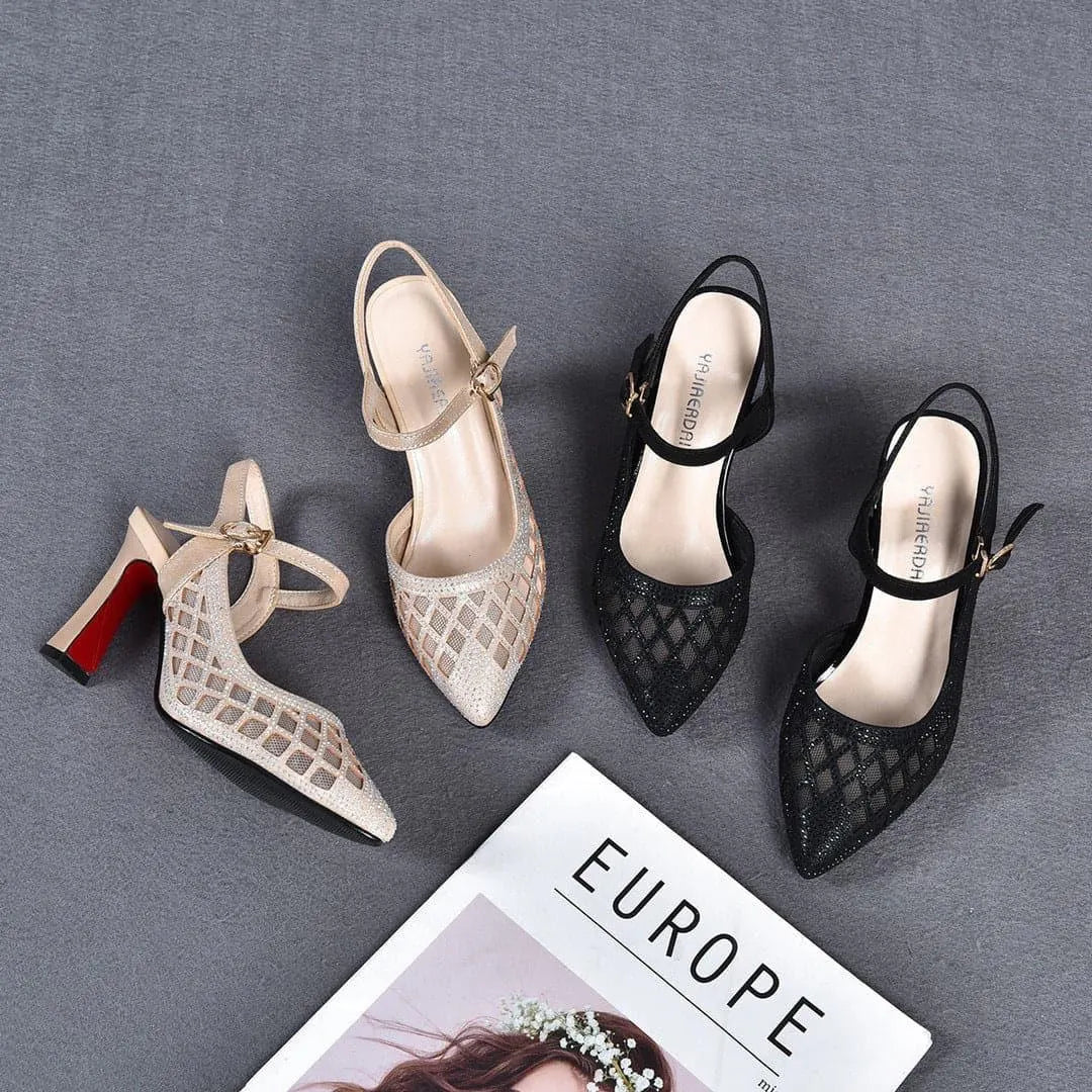 Delyse - Premium-Blockabsatz-Pumps