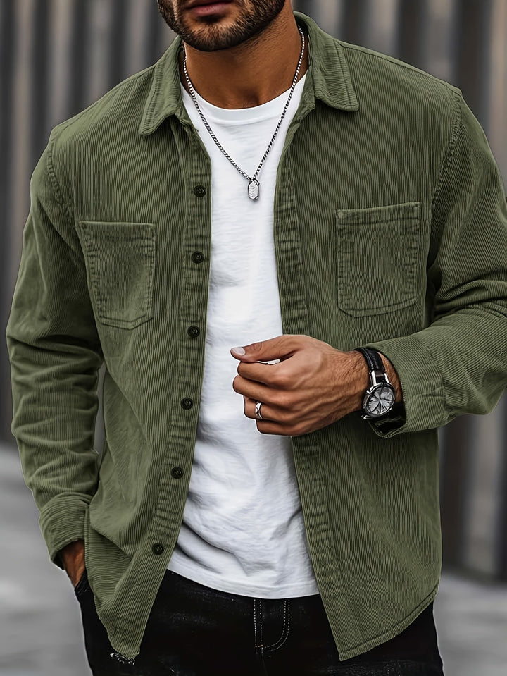 Halewick - Hochwertiges Utility-Overshirt