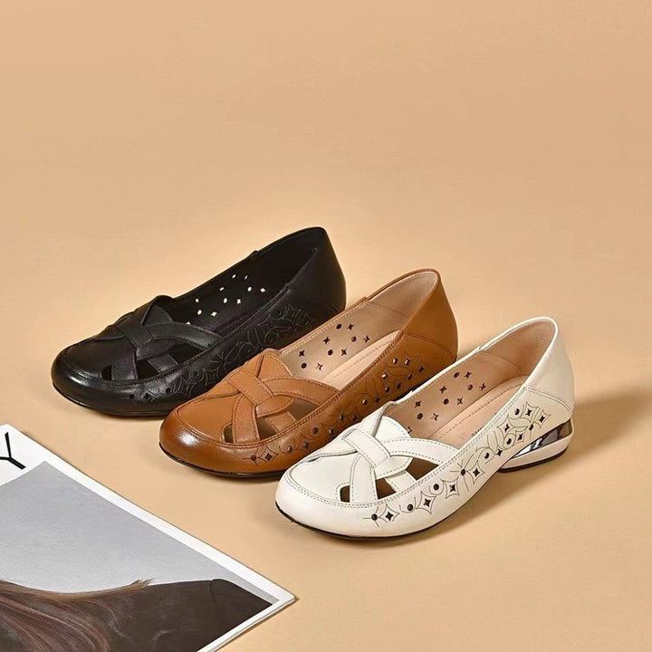Noemi - Komfortable Cut-out-Ballerinas