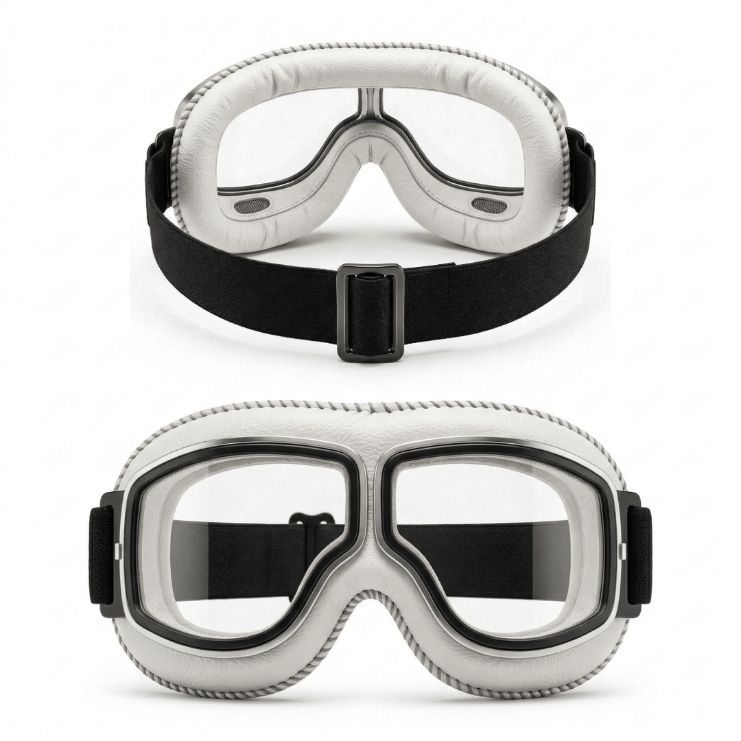 Alaric - Vintage-Motorradbrille