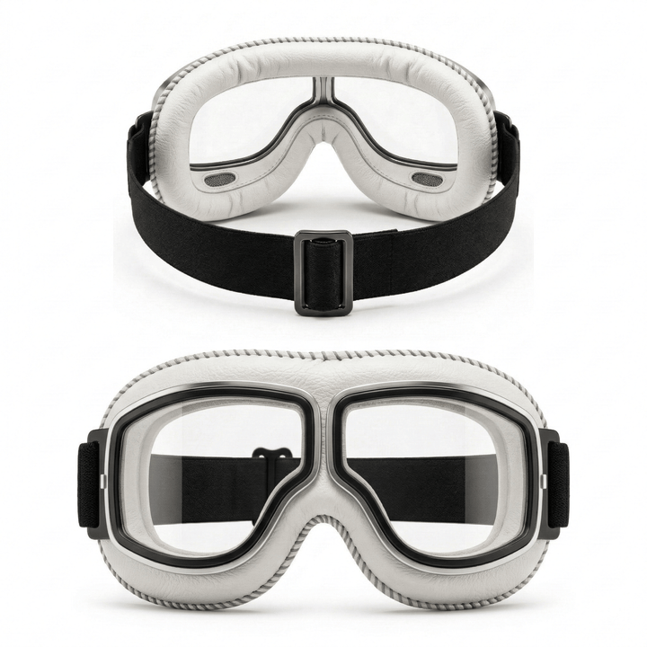 Alaric - Vintage-Motorradbrille