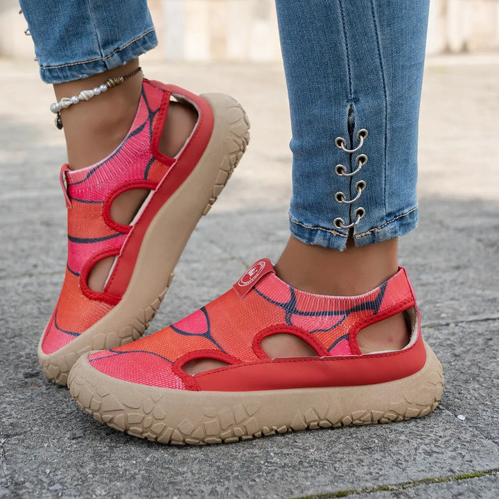 Maelina - Gepolsterte orthopädische Wanderschuhe