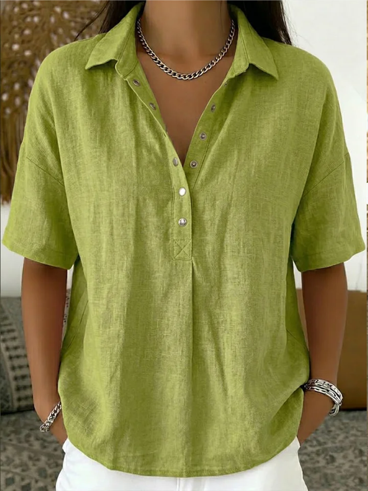 Eulalia - Bluse mit Soft-Touch-Kragen