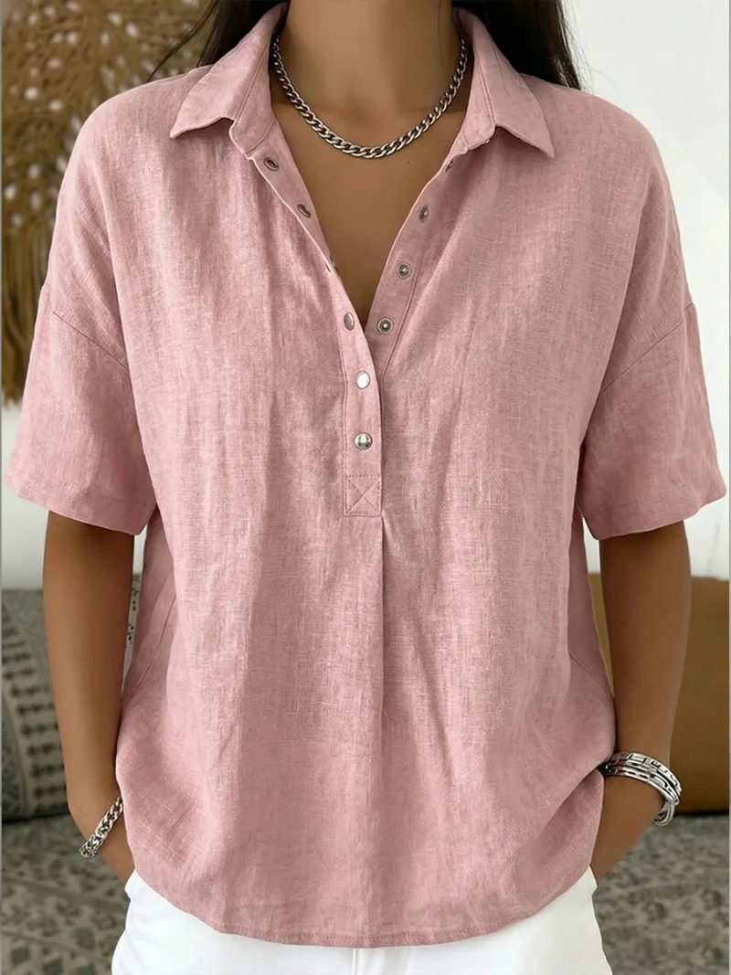 Eulalia - Bluse mit Soft-Touch-Kragen