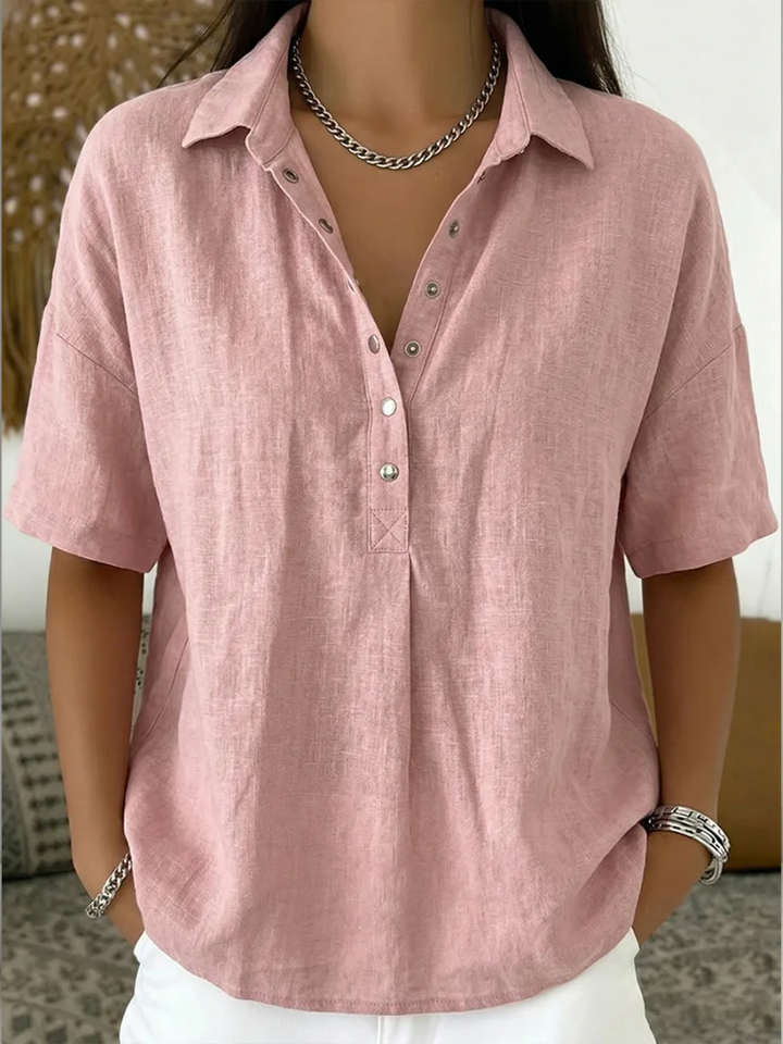 Eulalia - Bluse mit Soft-Touch-Kragen