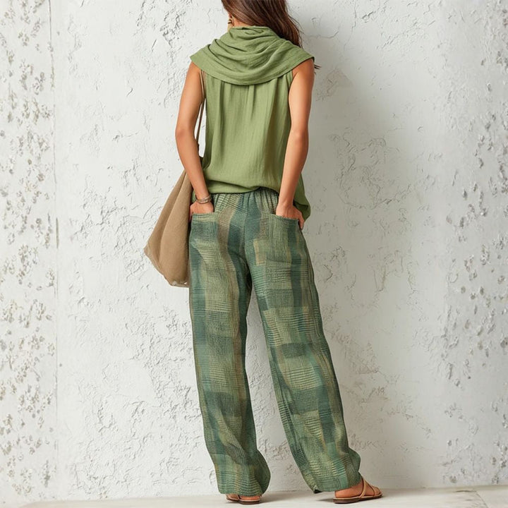 Bernice - Lässiges zweiteiliges Hosen-Set