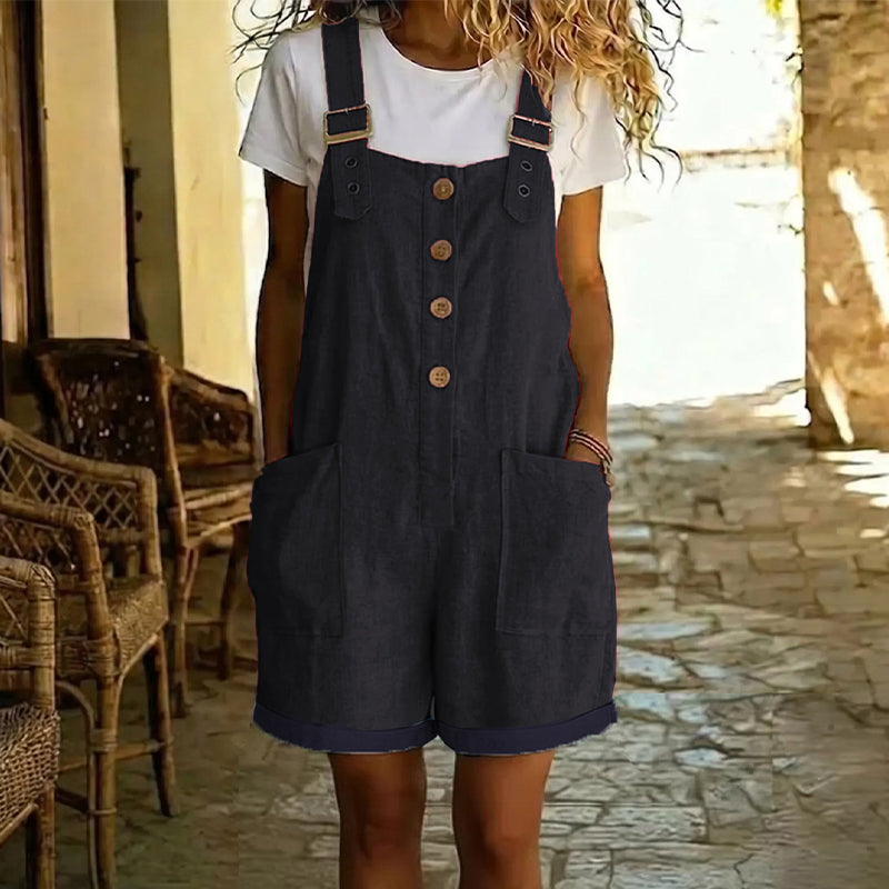 Kiara - Leichter Utility-Jumpsuit