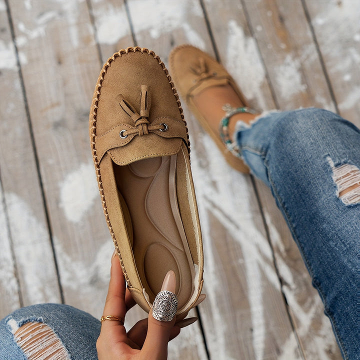 Stella - Gepolsterte Quasten-Loafer