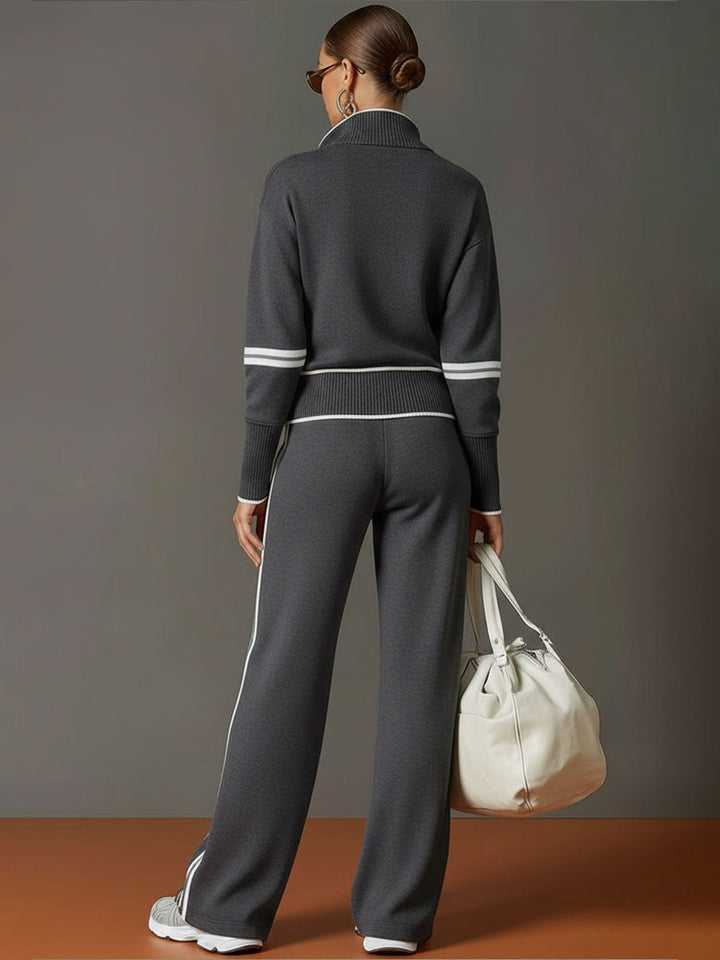Honora - Soft-Touch-Zweiteiler mit weiter Hose