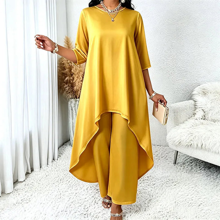 Laurivelle - Soft-Touch Plus Size Maxikleid