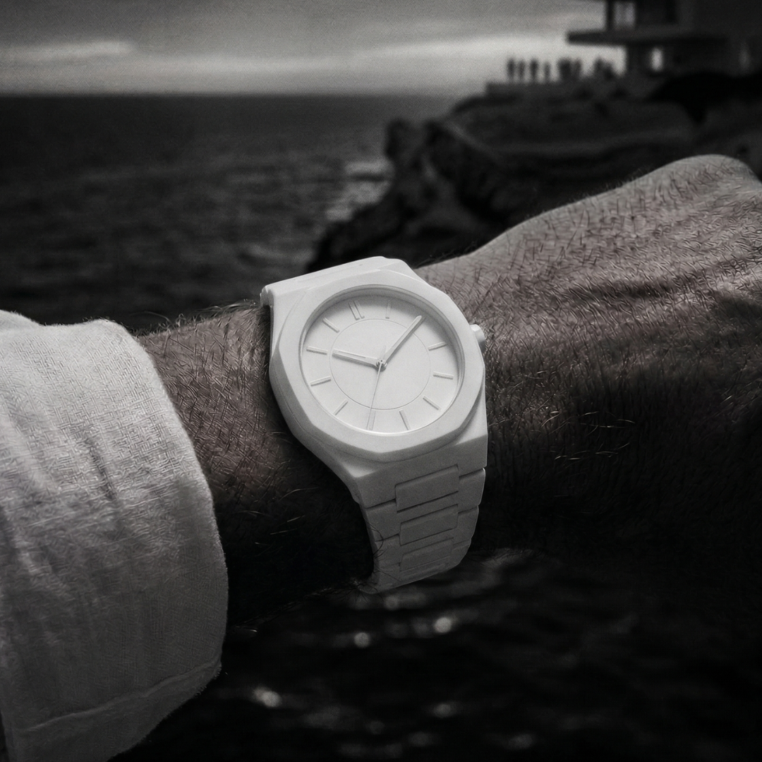 Nevrick - achteckige Stealth-Armbanduhr