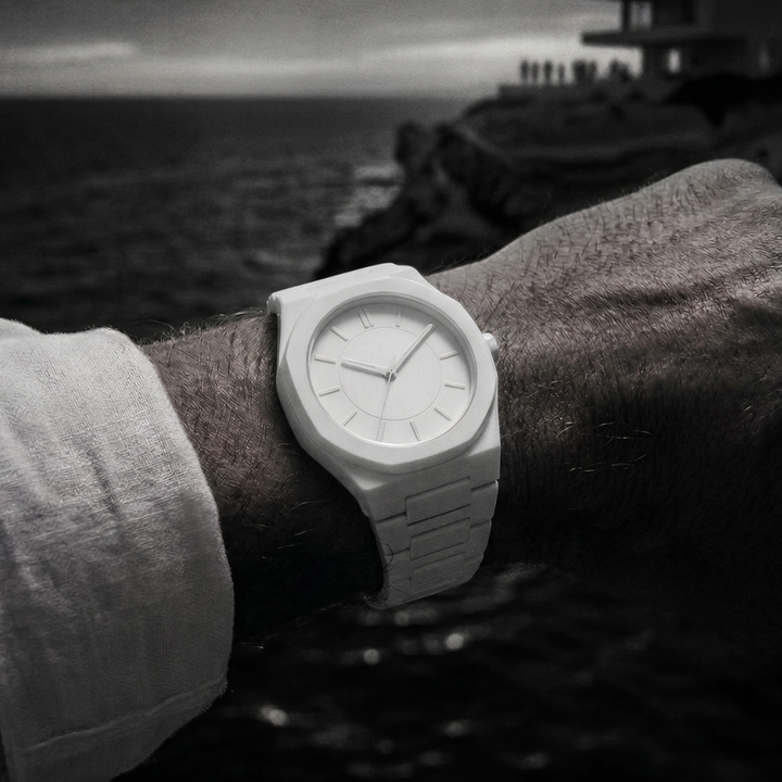 Nevrick - achteckige Stealth-Armbanduhr