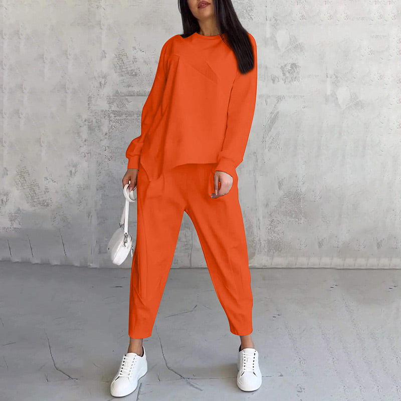 Eulavie - Soft-Touch Oversized Loungewear-Set