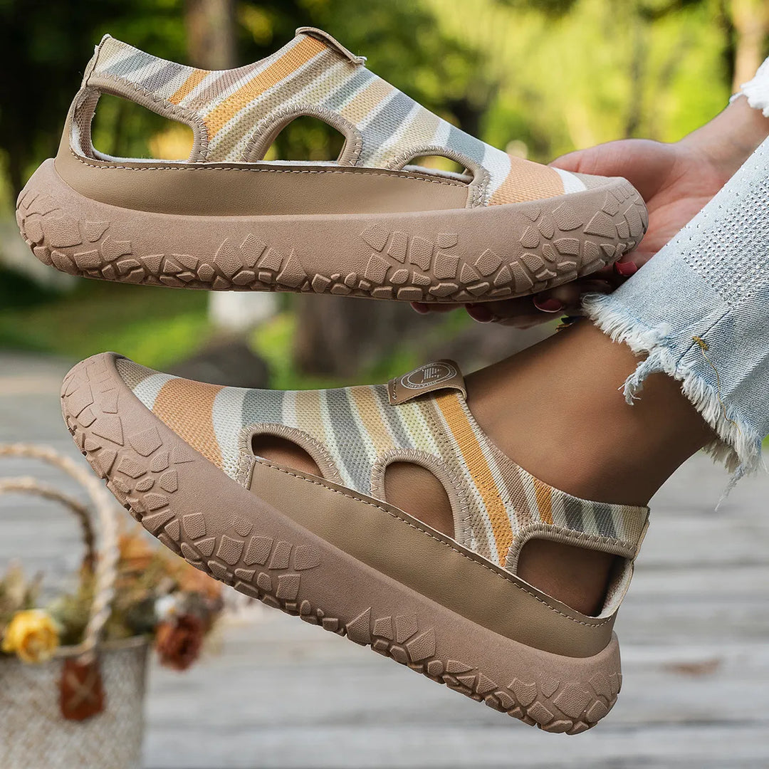 Maelina - Gepolsterte orthopädische Wanderschuhe