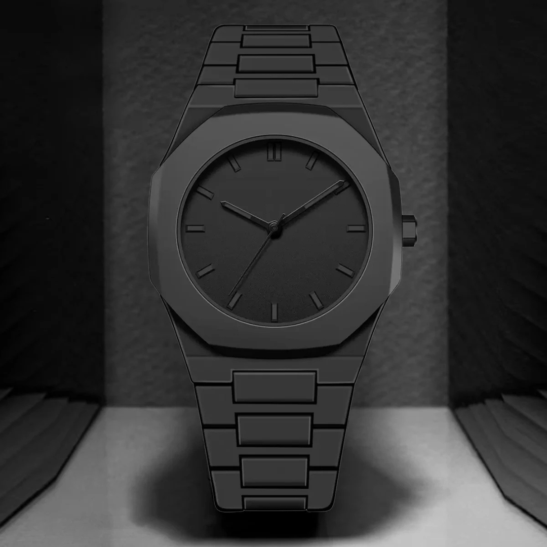 Nevrick - achteckige Stealth-Armbanduhr