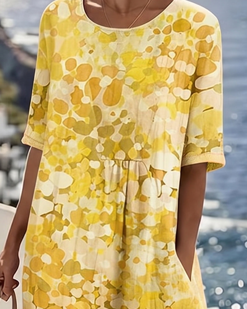Adria - A-Linien-Midikleid mit weichem Griff
