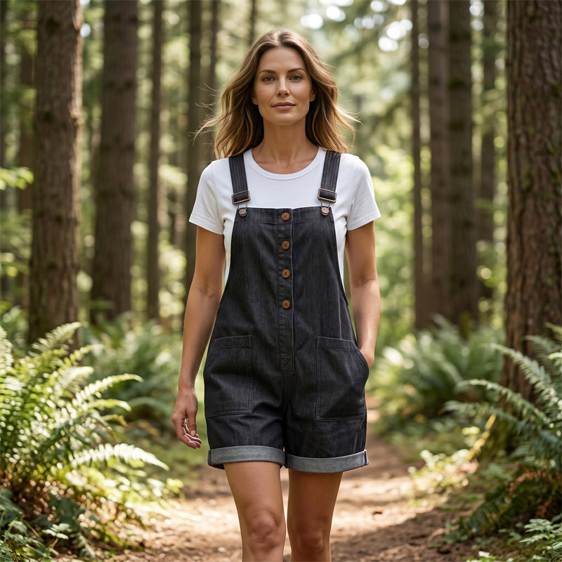 Kiara - Leichter Utility-Jumpsuit