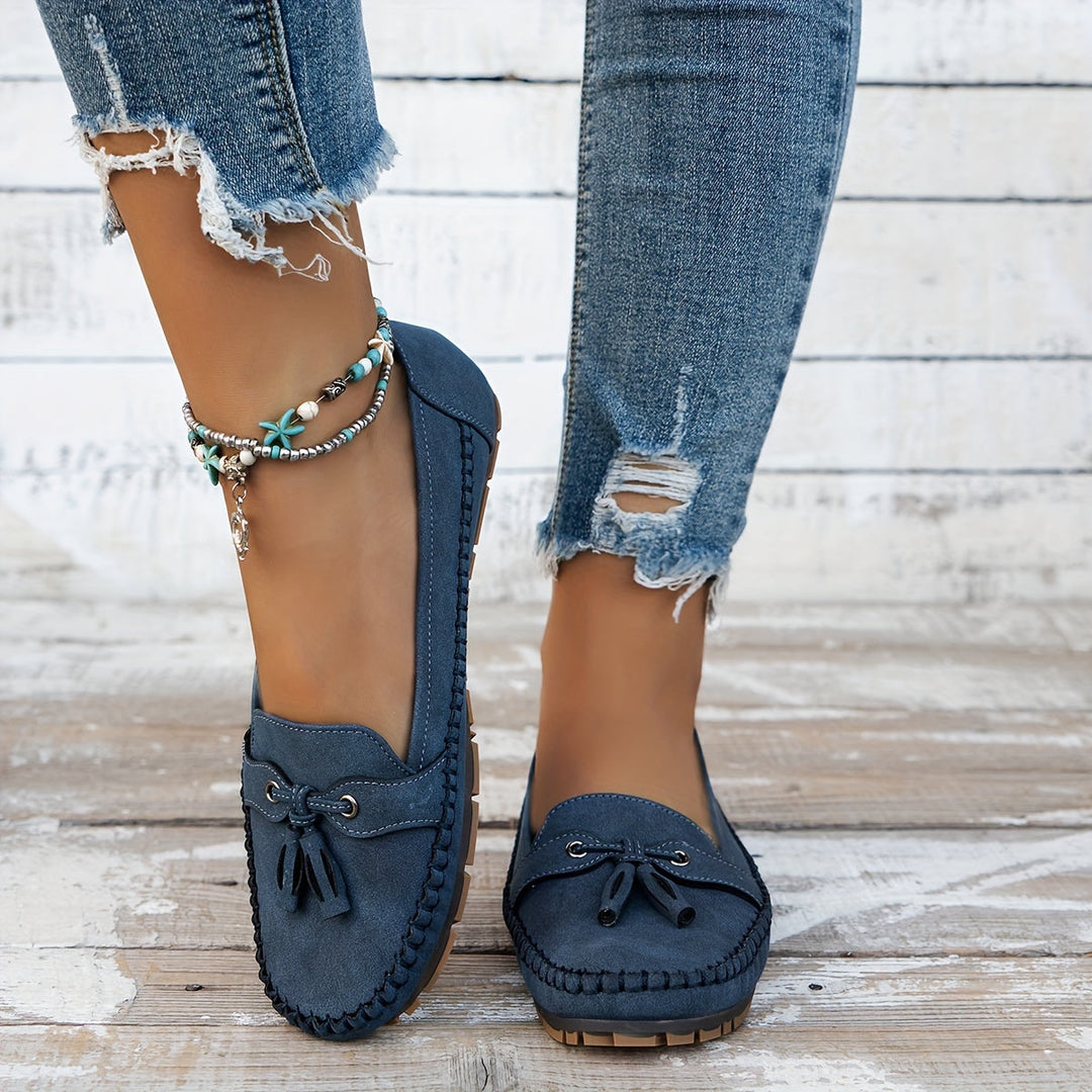 Stella - Gepolsterte Quasten-Loafer