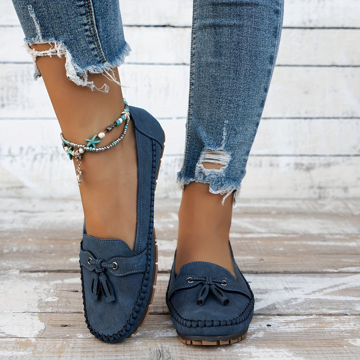 Stella - Gepolsterte Quasten-Loafer