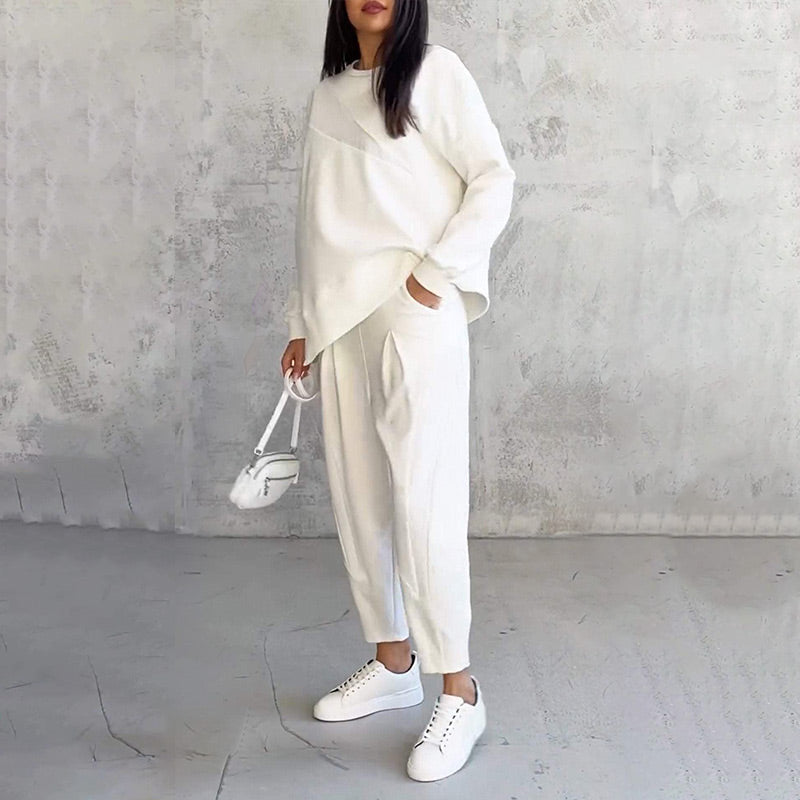 Eulavie - Soft-Touch Oversized Loungewear-Set