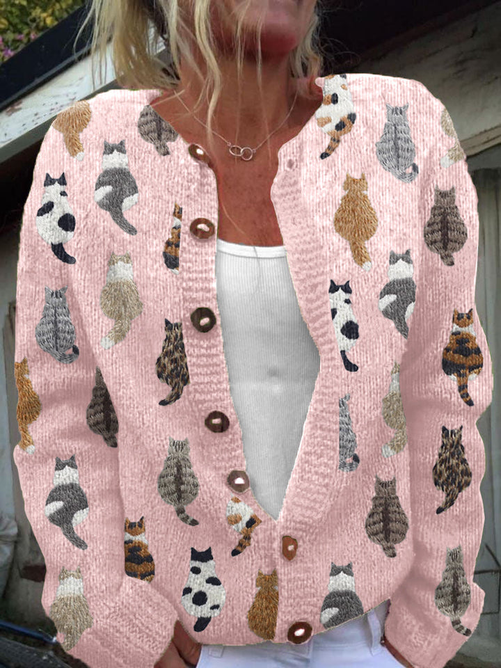 Ellavine - Soft-Touch-Strickjacke