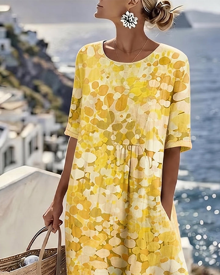 Adria - A-Linien-Midikleid mit weichem Griff
