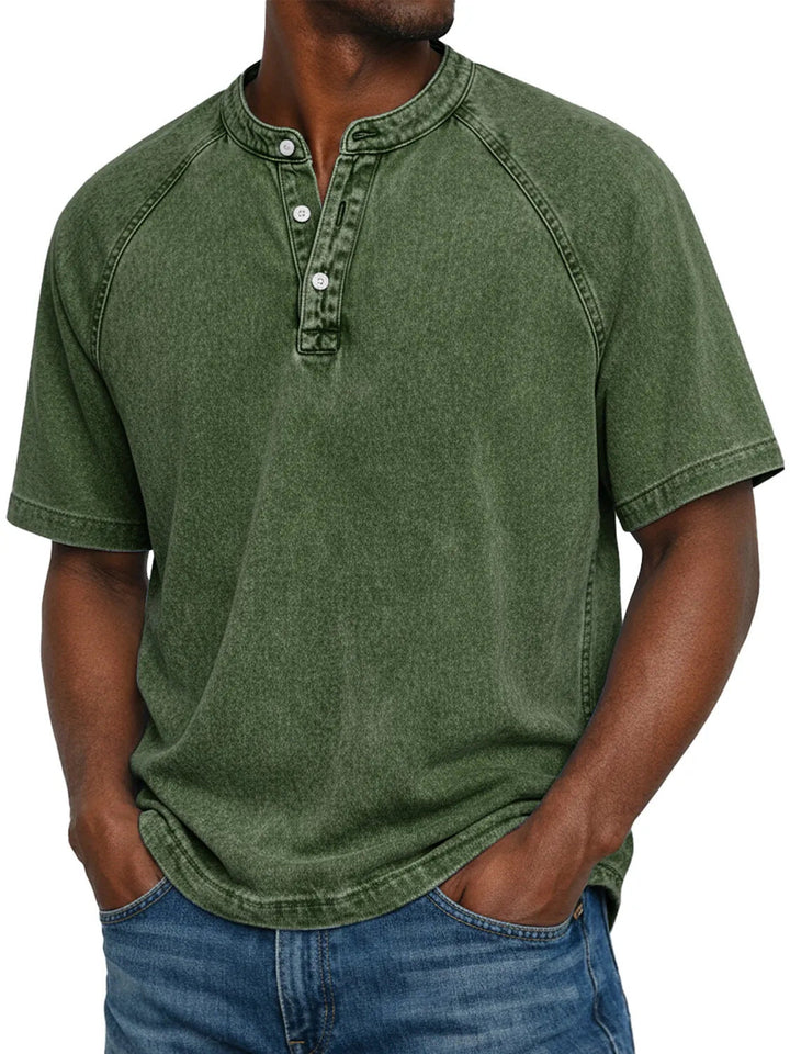 Flynn - Weiches vintage-gewaschenes T-Shirt