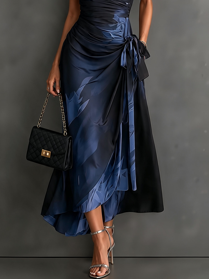 Kaia - Softtouch-Wickel-Hemdblusenkleid