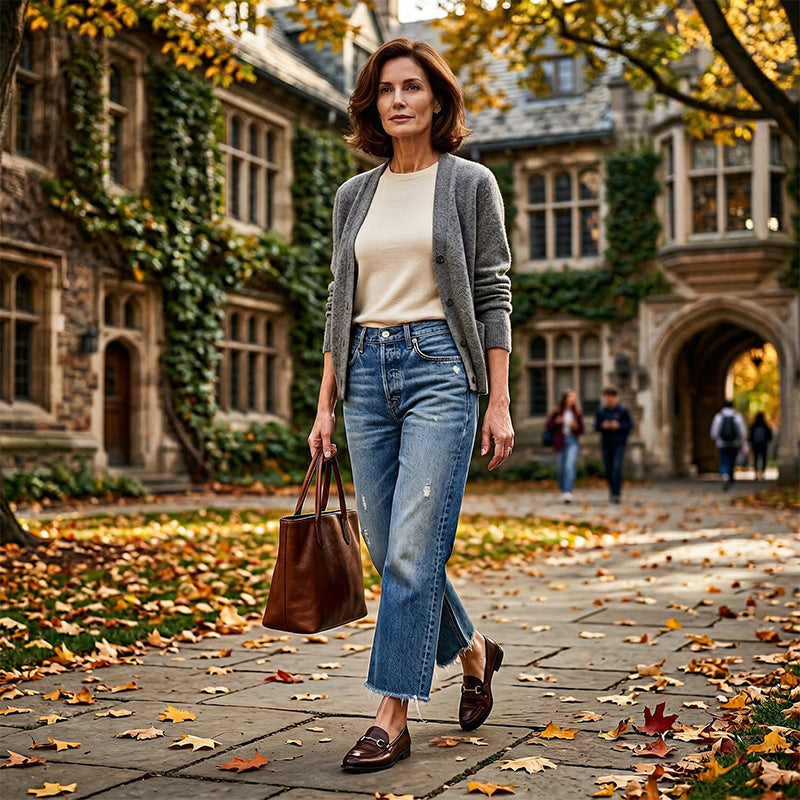 Zelda - Verkürzte Premium-Stretch-Jeans