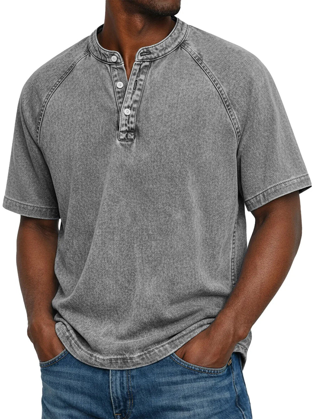 Flynn - Weiches vintage-gewaschenes T-Shirt
